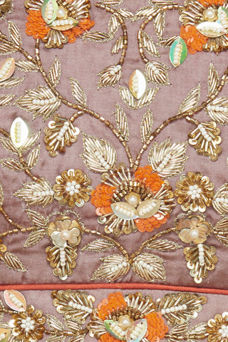 Ash Frill Lehenga Jacket Set