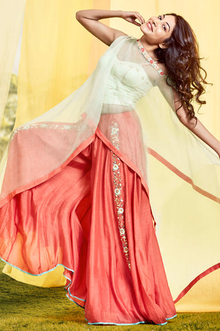 Pista Corset Palazzo Set