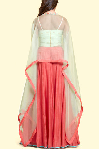 Pista Corset Palazzo Set