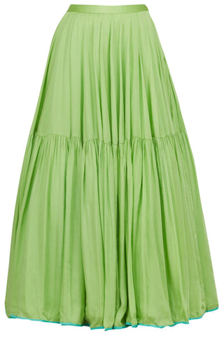 Pista One Shoulder Lehenga Set