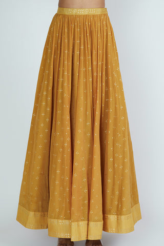 Yellow & Mint Lehenga Set
